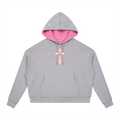 Contrast Drawstring Hoodie