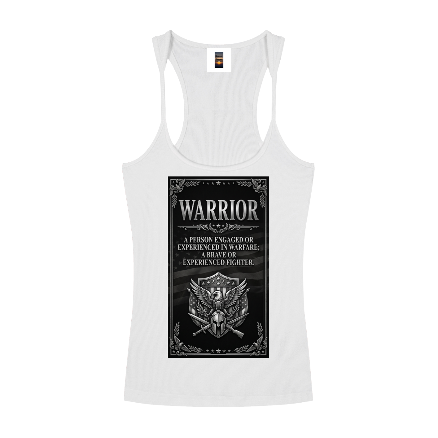 Slim Fit Ribbed Racerback Tank Top