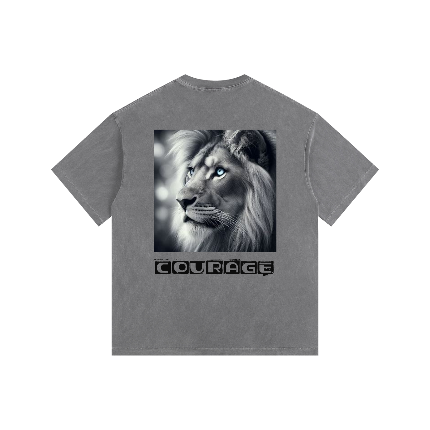 Vintage Washed Oversized Cotton T-Shirt