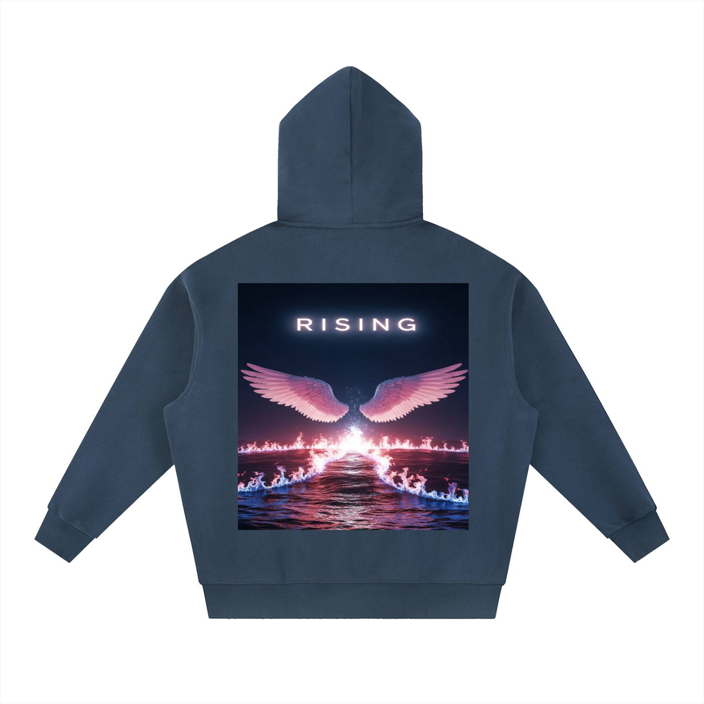Essential Oversized Boxy Fit Fleece Hoodie