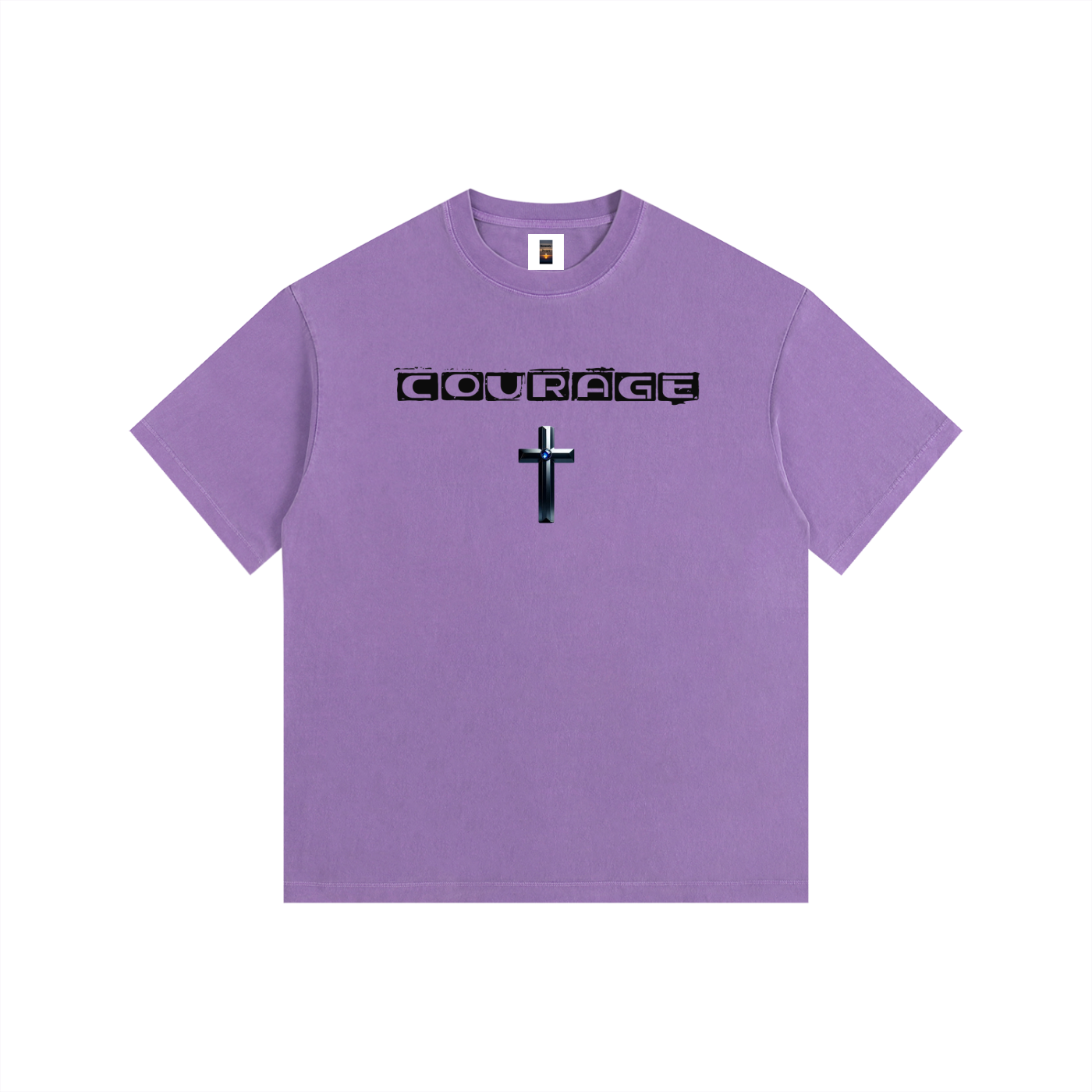 Vintage Washed Oversized Cotton T-Shirt