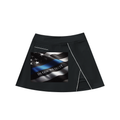 High-Waist Pocketed A-Line Skirt