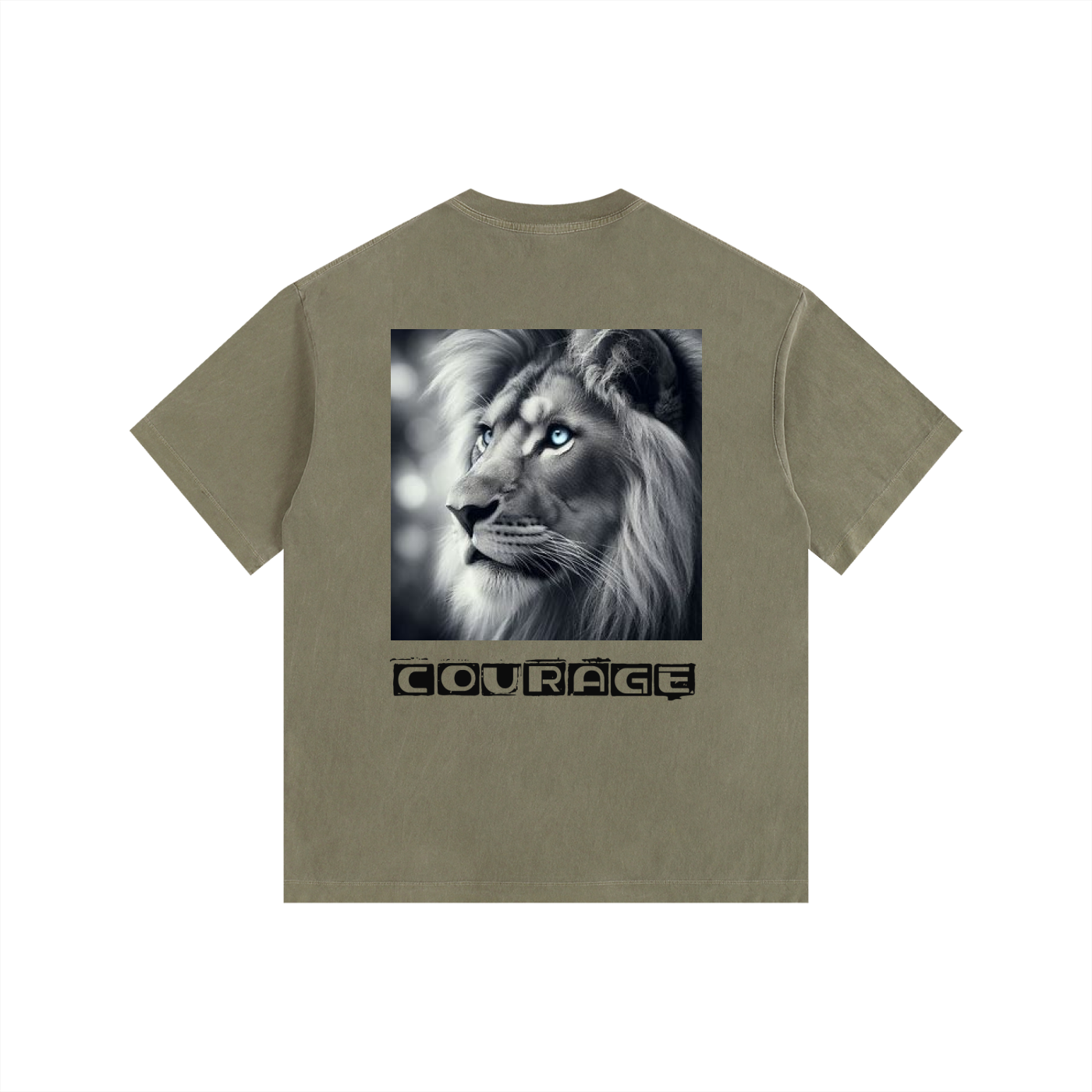 Vintage Washed Oversized Cotton T-Shirt