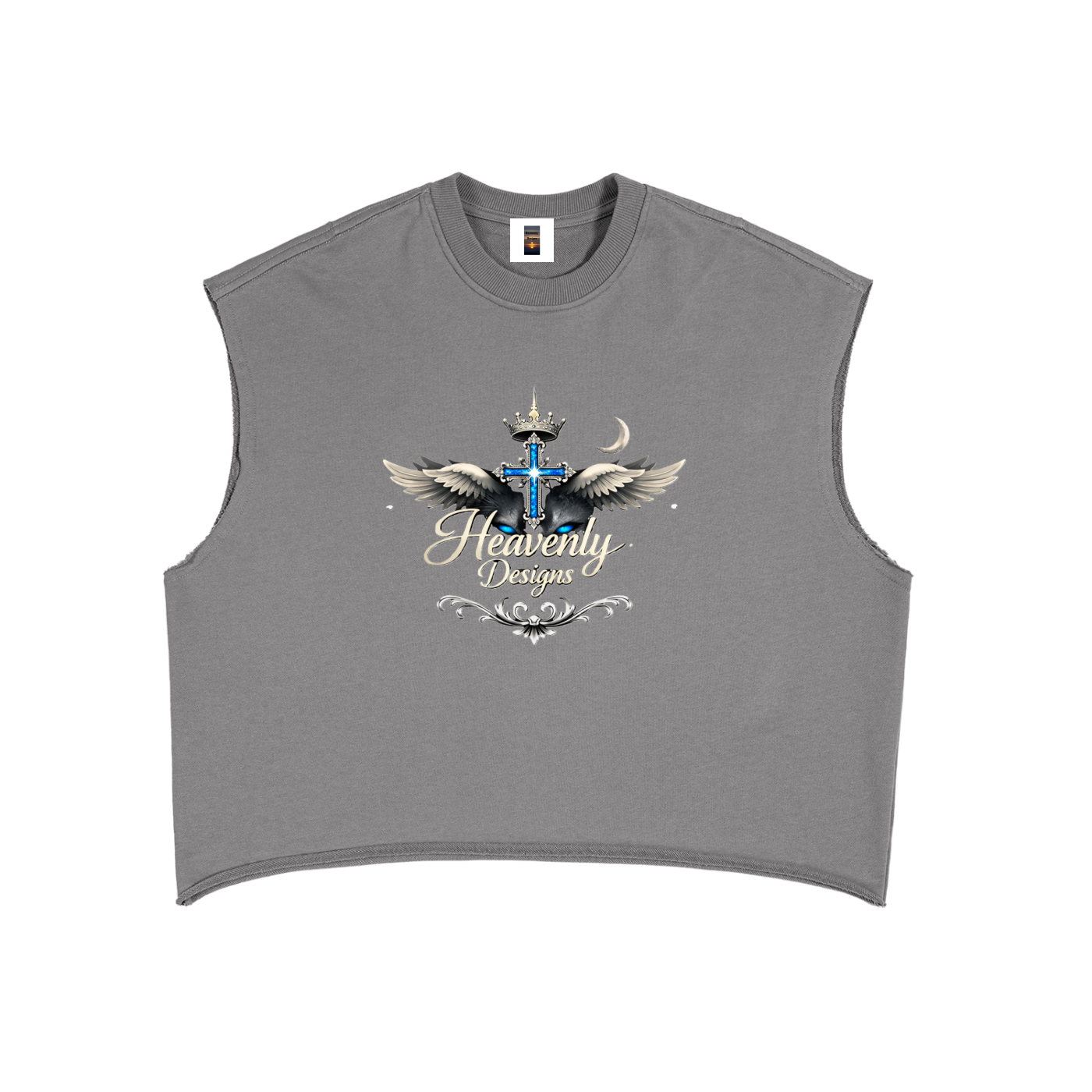 French Terry Boxy Tank Top