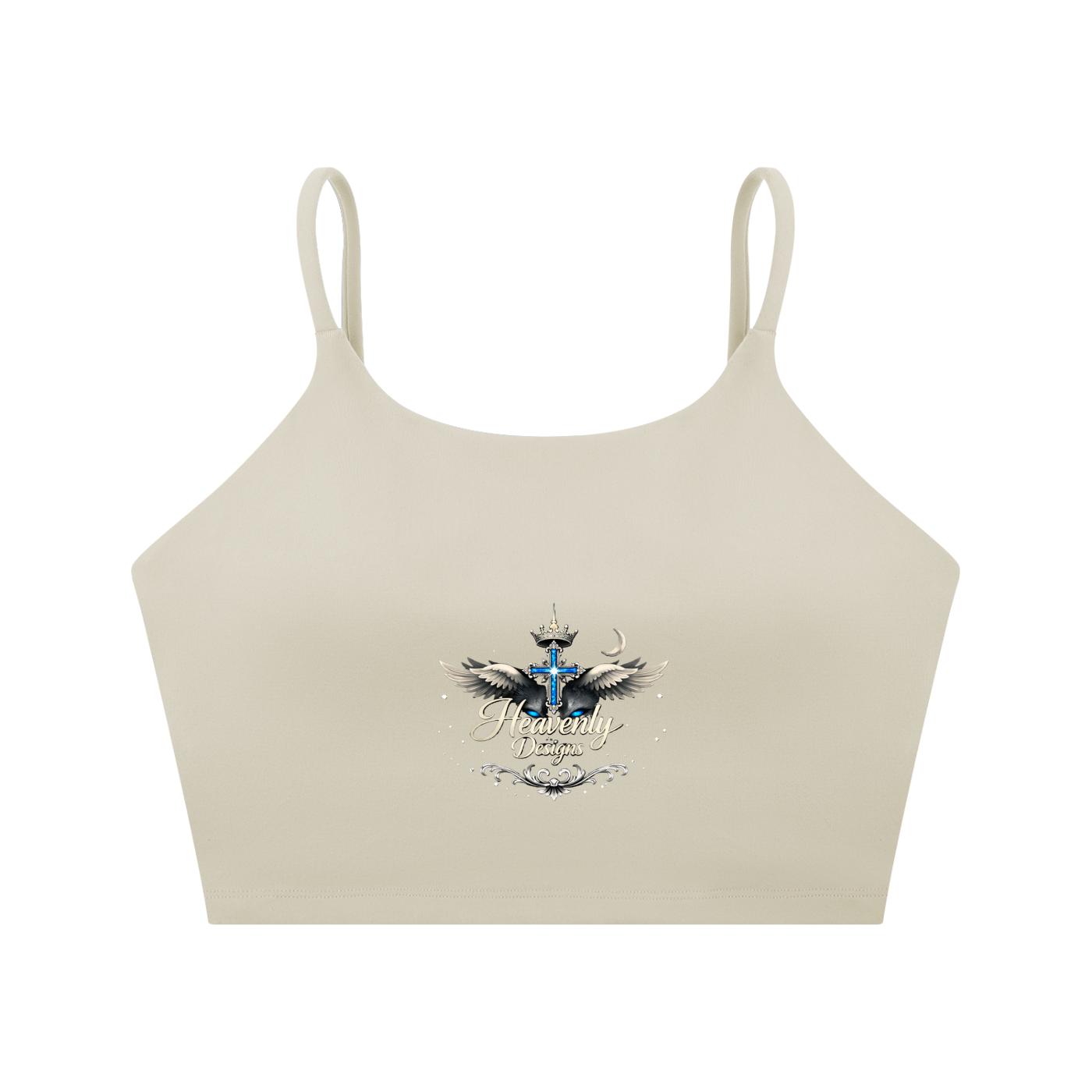 Spaghetti Strap Yoga Sports Bra
