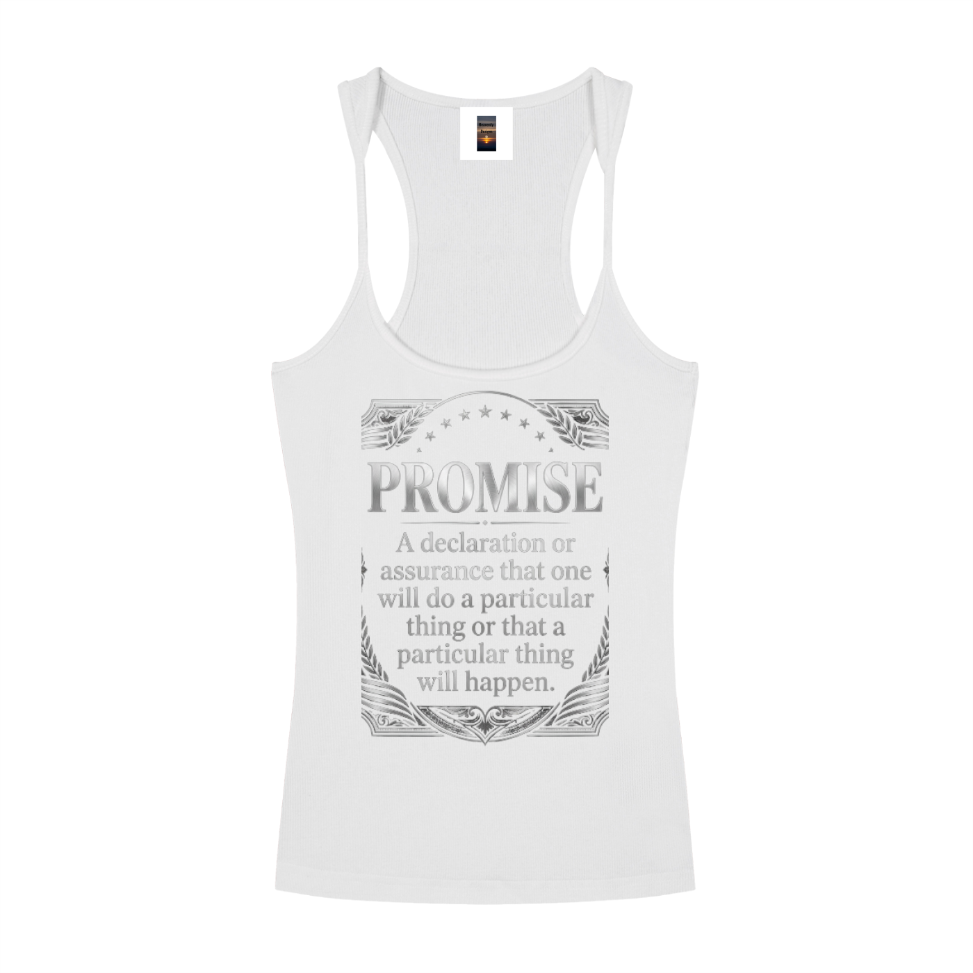 Slim Fit Ribbed Racerback Tank Top
