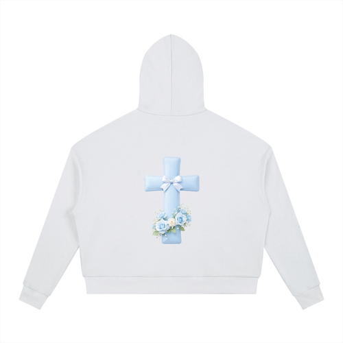 Contrast Drawstring Hoodie