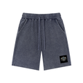 Mineral Wash Waffle Knit Shorts