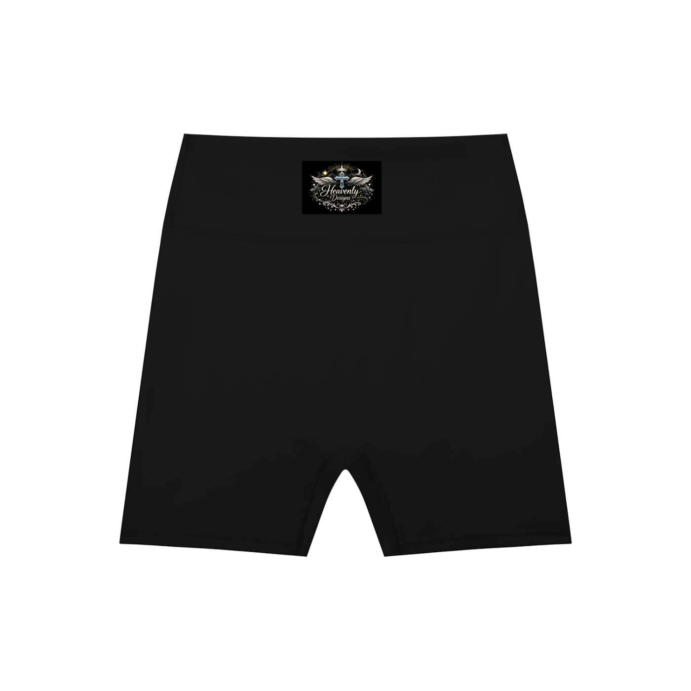 High-Waisted Blend Biker Shorts