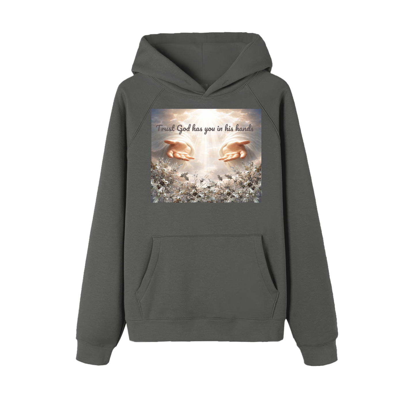 Essential Raglan Sleeve Fleece Hoodie