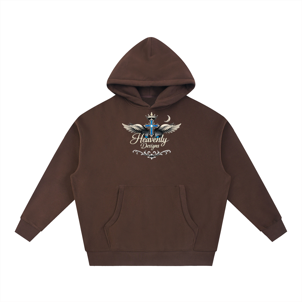 Essential Oversized Boxy Fit Fleece Hoodie