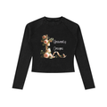 Dyed Washed Raglan Long Sleeve Slim T-Shirt