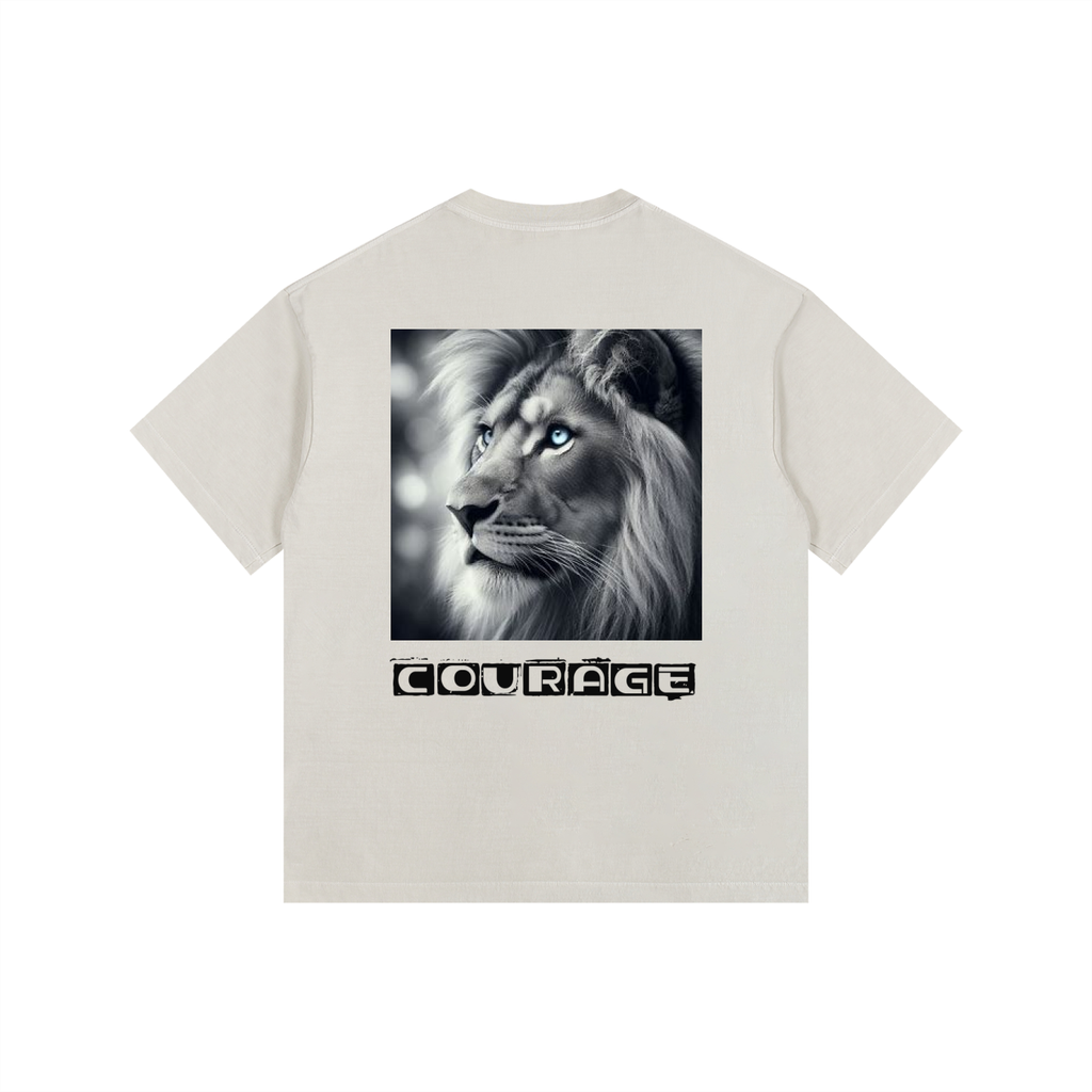 Vintage Washed Oversized Cotton T-Shirt