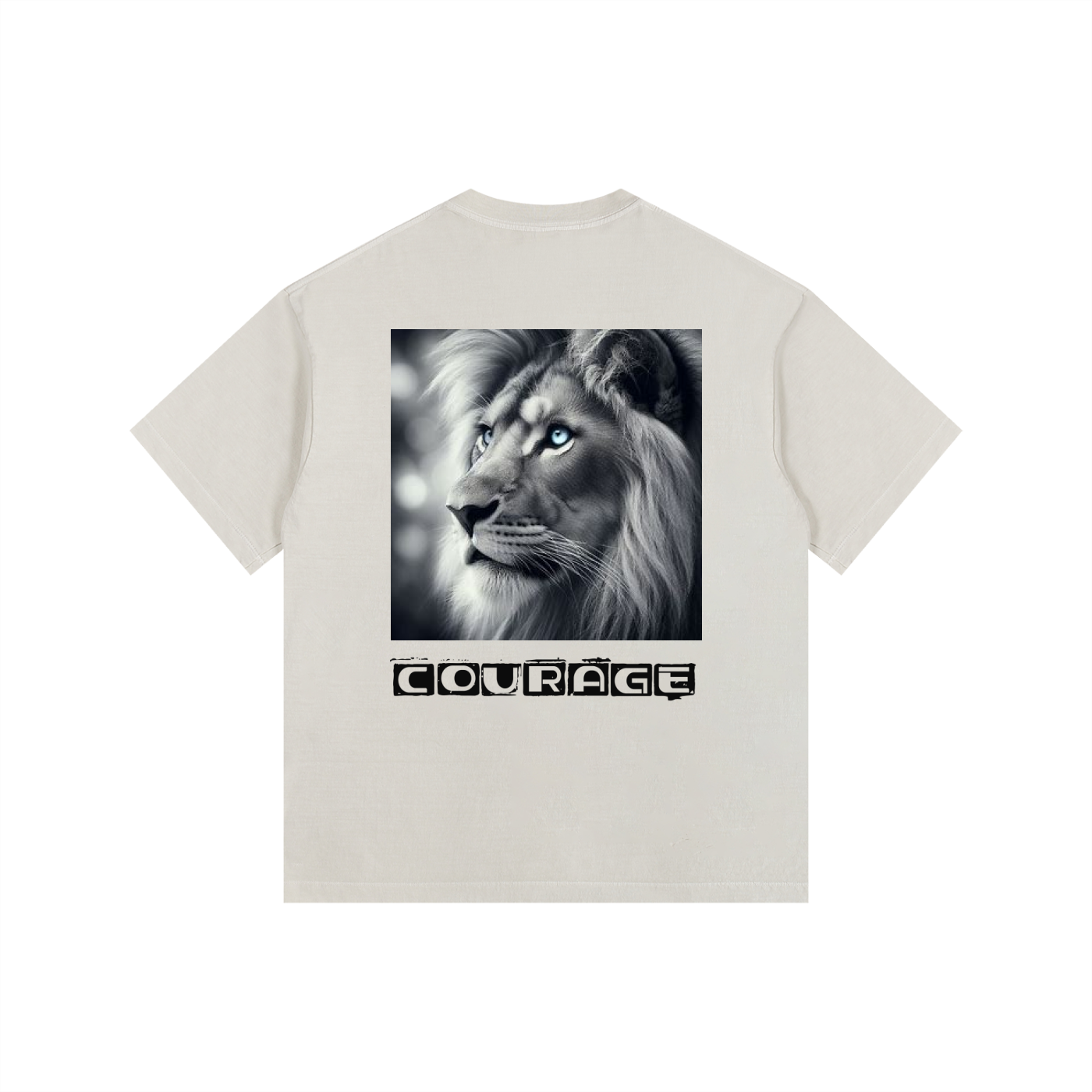 Vintage Washed Oversized Cotton T-Shirt