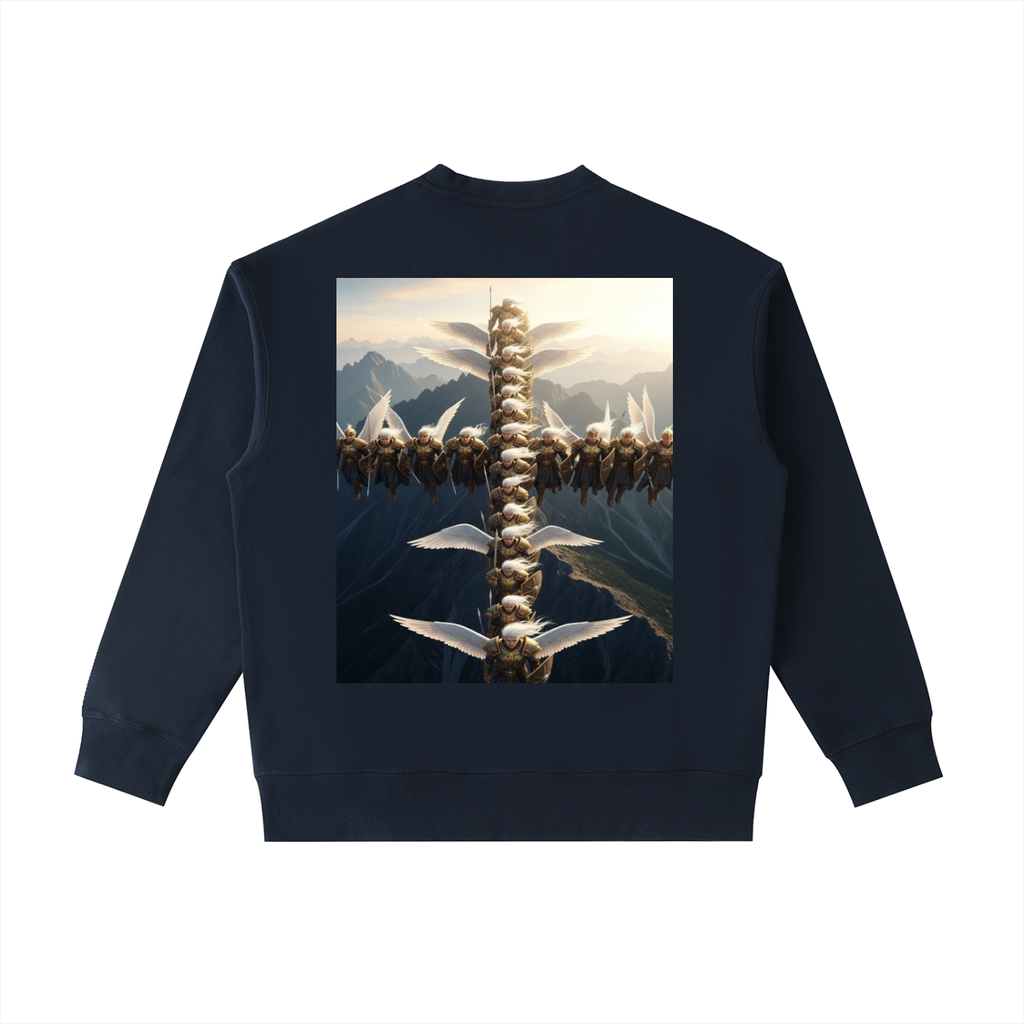 Heavyweight Patch Pocket Crewneck Sweatshirt