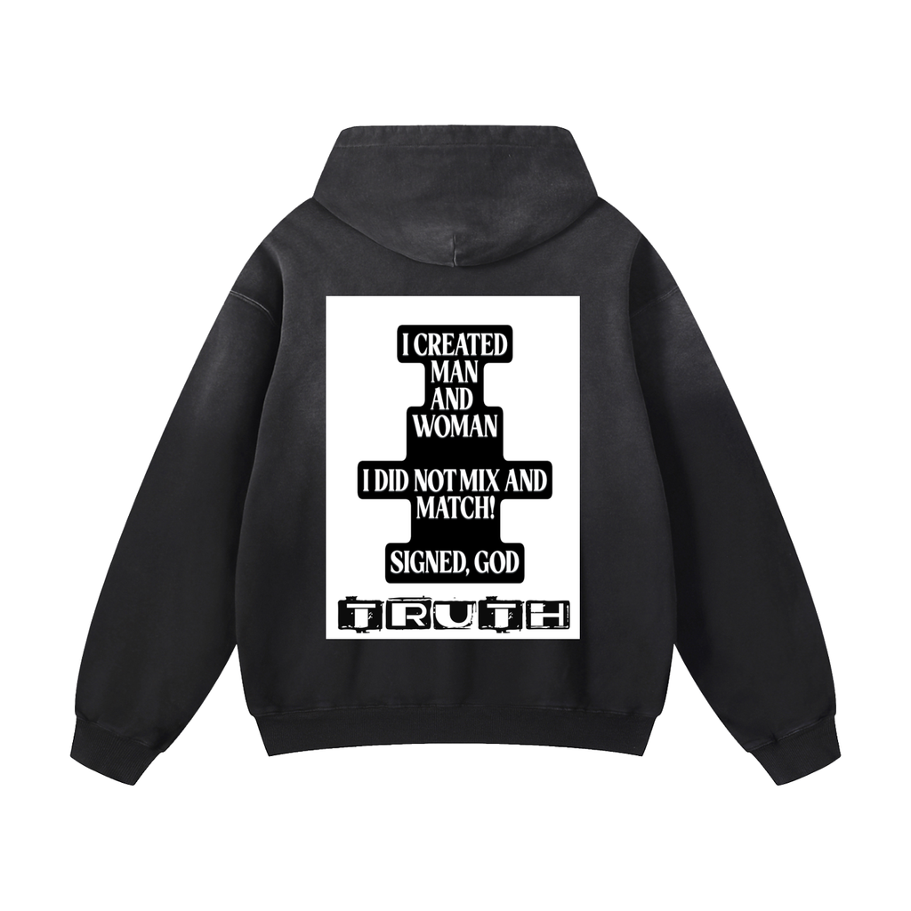 Heavyweight Sunfade Oversized Hoodie