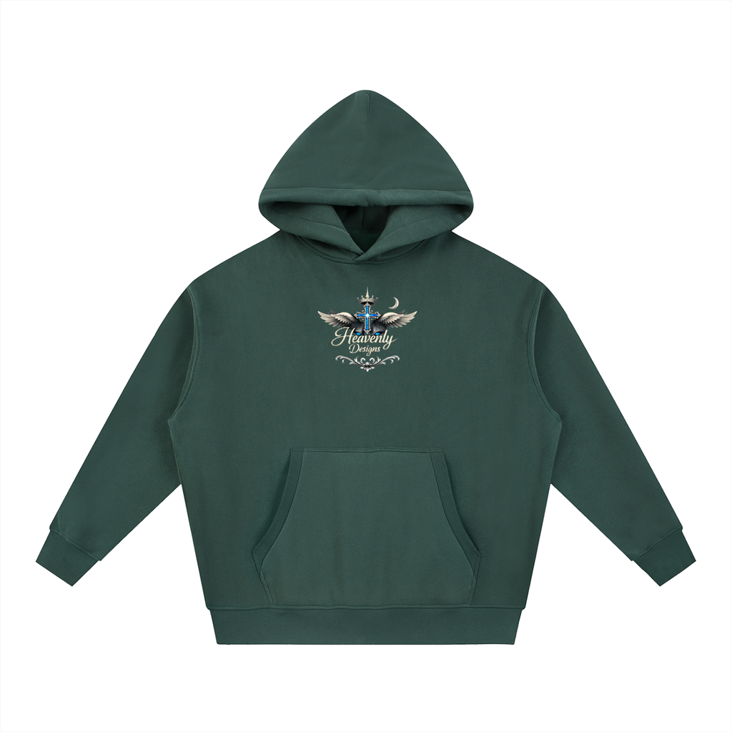 Essential Oversized Boxy Fit Fleece Hoodie