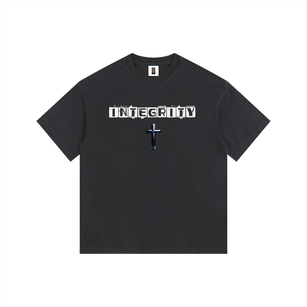 Vintage Washed Oversized Cotton T-Shirt