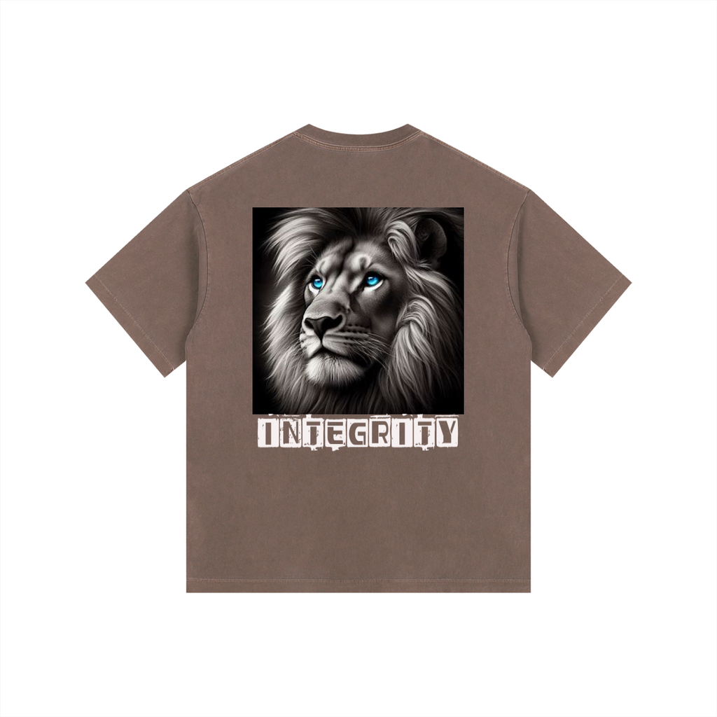 Vintage Washed Oversized Cotton T-Shirt