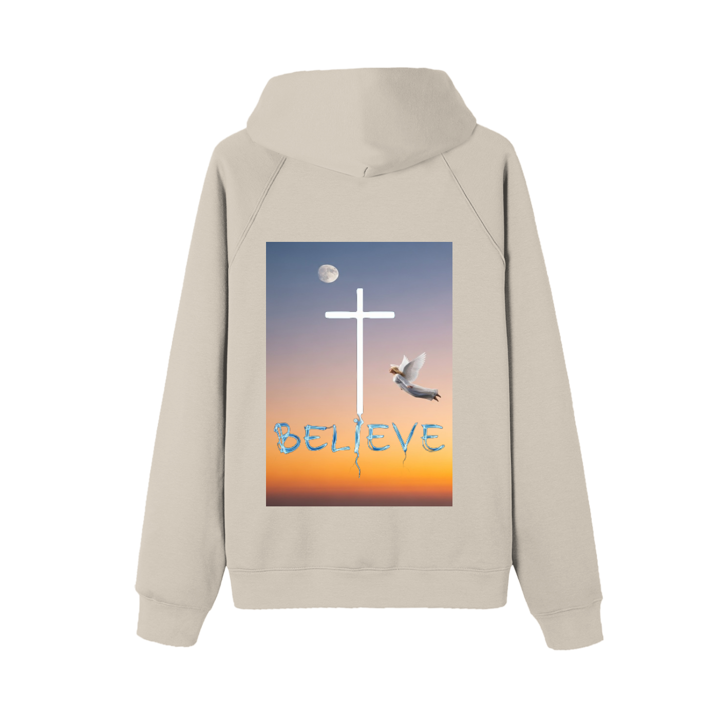 Essential Raglan Sleeve Fleece Hoodie