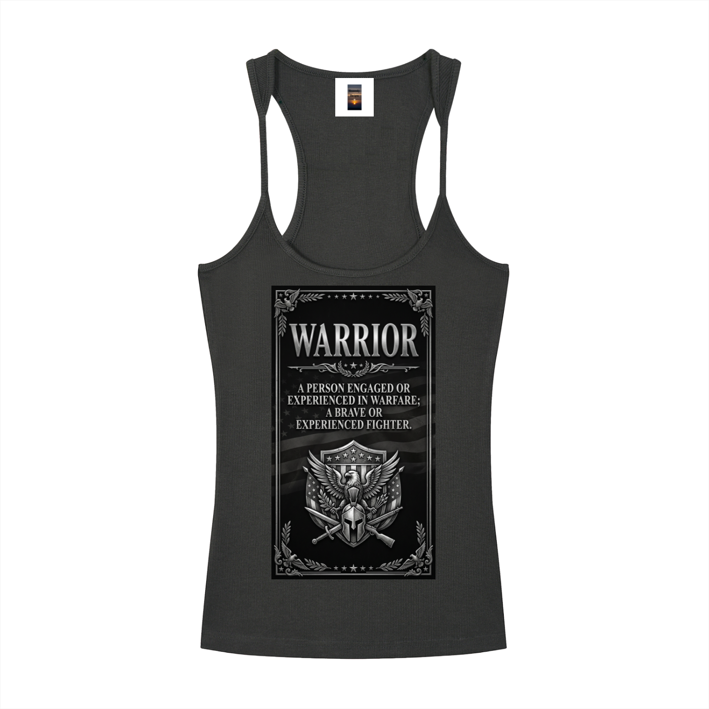 Slim Fit Ribbed Racerback Tank Top