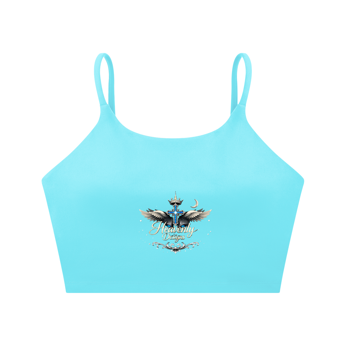 Spaghetti Strap Yoga Sports Bra