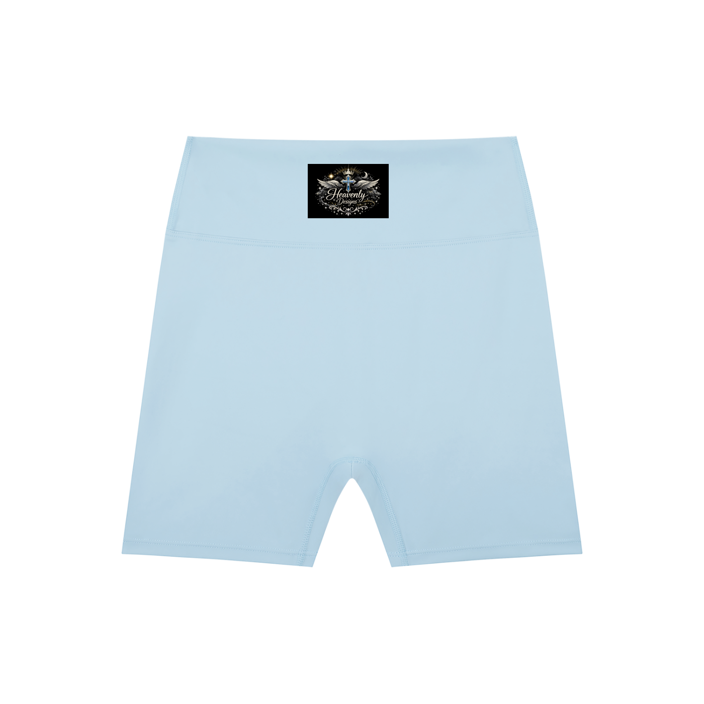 High-Waisted Blend Biker Shorts