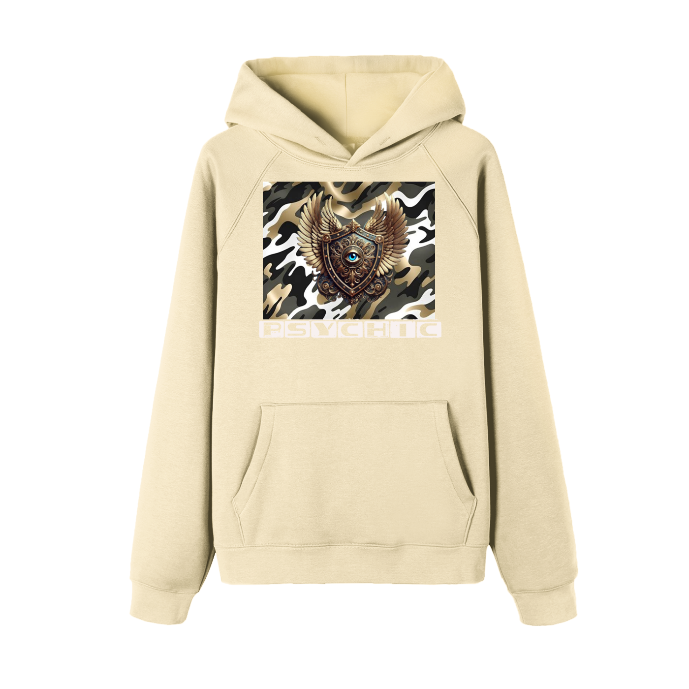 Essential Raglan Sleeve Fleece Hoodie