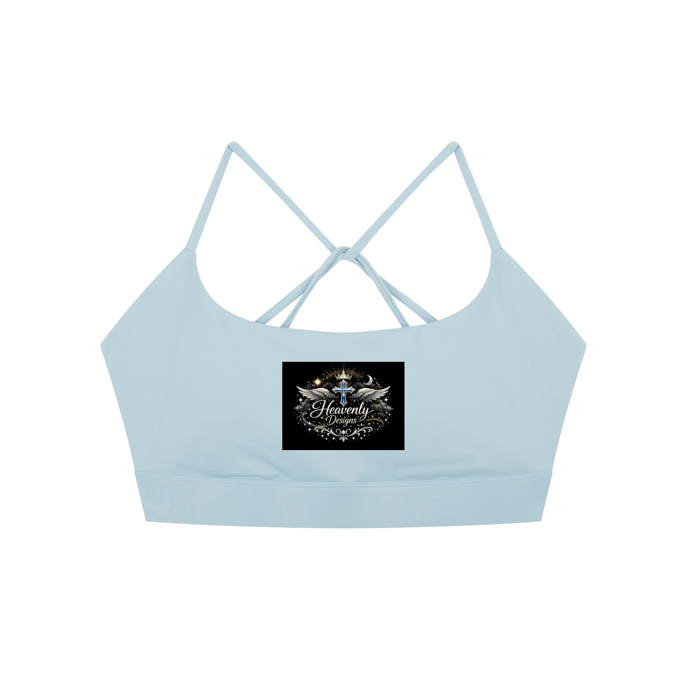 Strappy Criss Cross Yoga Sports Bra