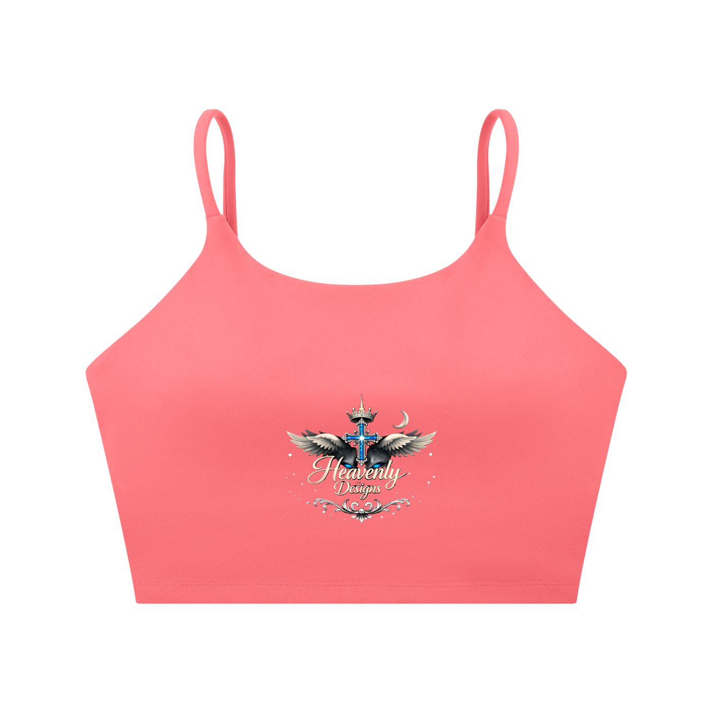 Spaghetti Strap Yoga Sports Bra