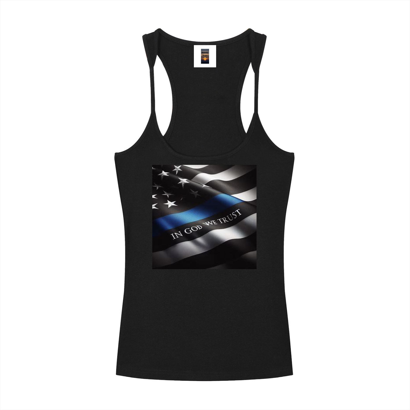 Slim Fit Ribbed Racerback Tank Top