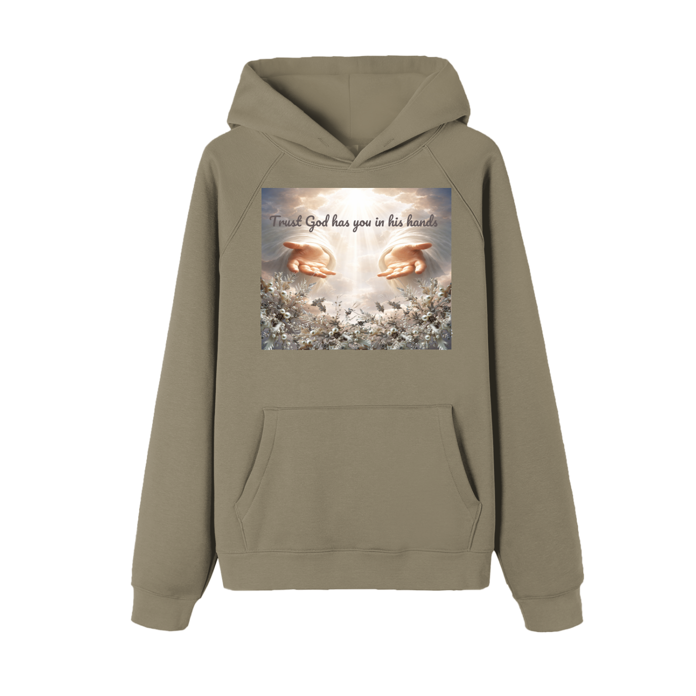 Essential Raglan Sleeve Fleece Hoodie