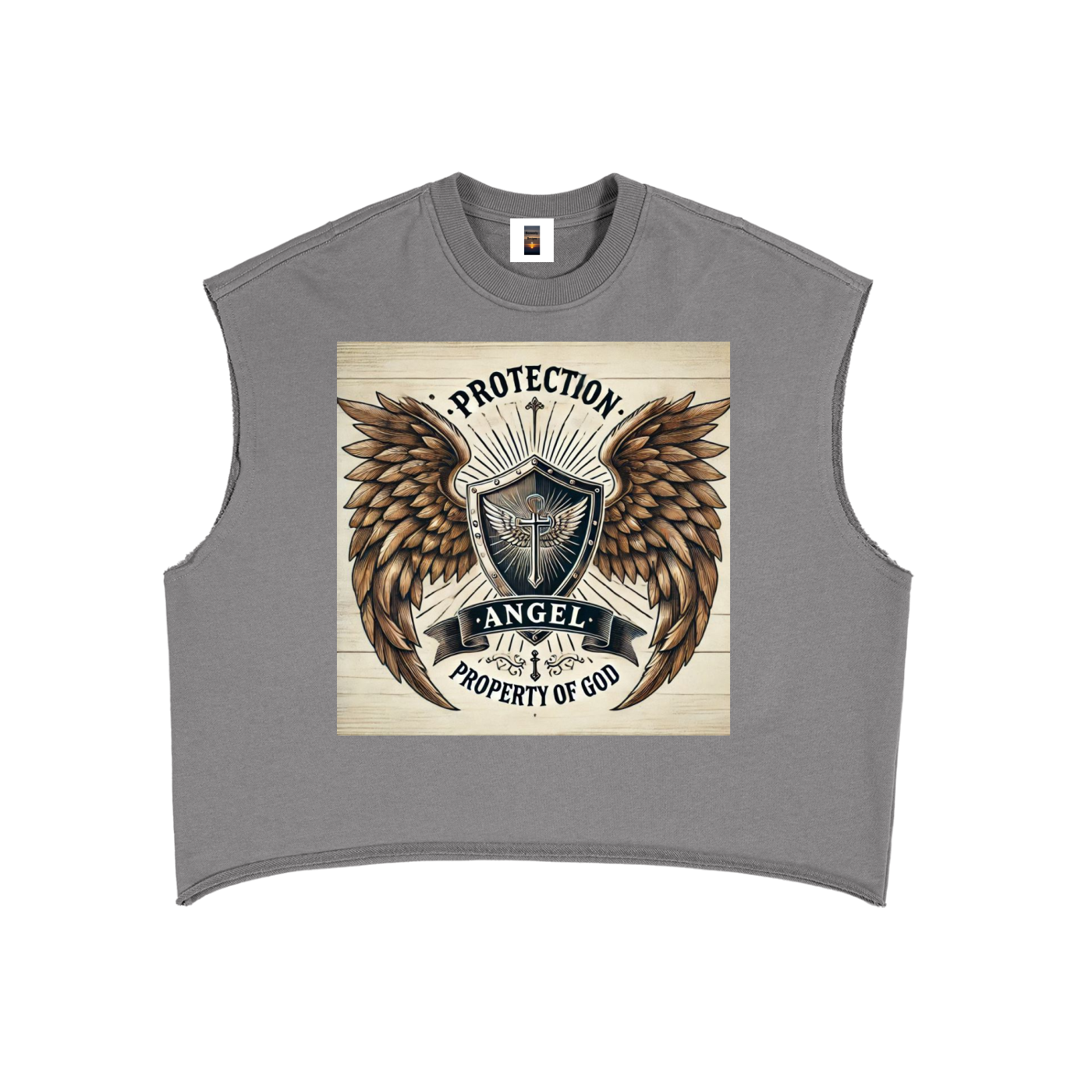 French Terry Boxy Tank Top