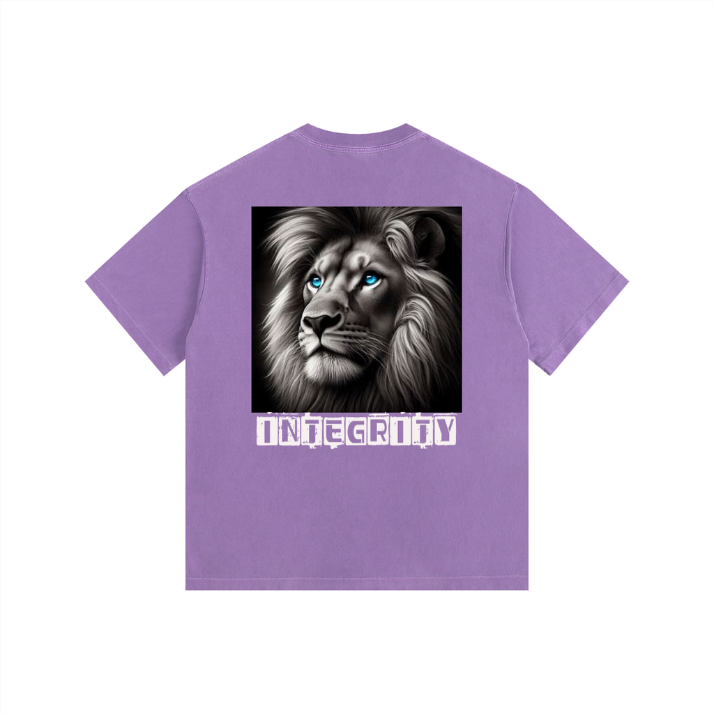 Vintage Washed Oversized Cotton T-Shirt