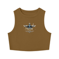 Women's Tight Crewneck Crop Tank Top