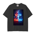 Drop Shoulder Cotton T-Shirt