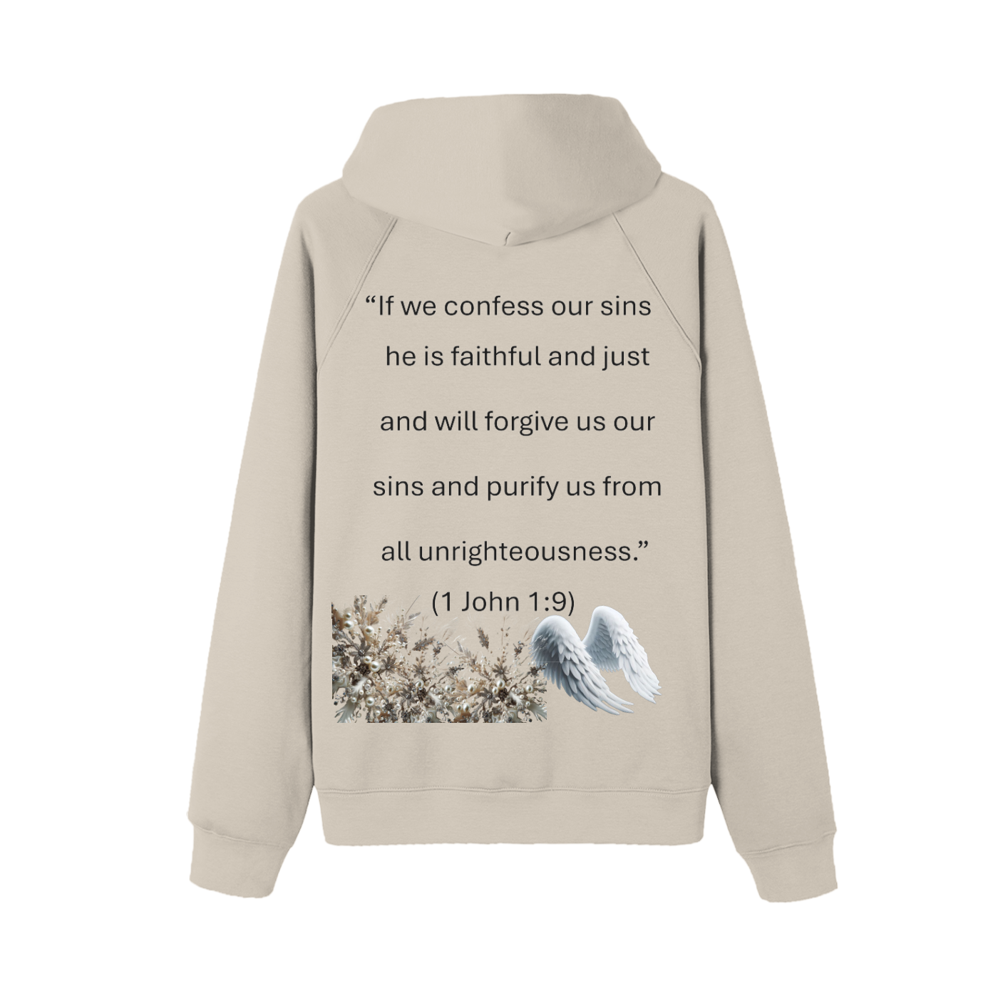 Essential Raglan Sleeve Fleece Hoodie