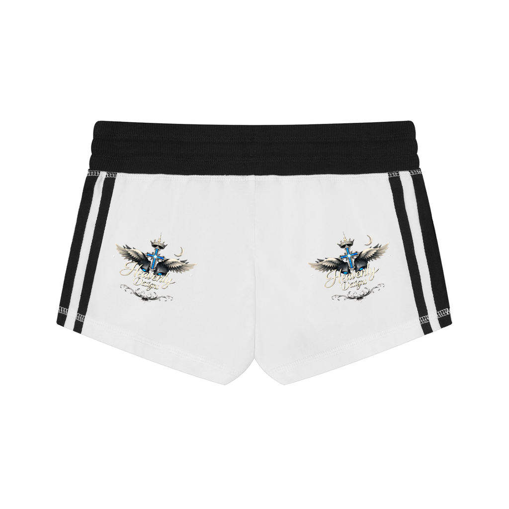 Women's Contrast Stripe Track Shorts
