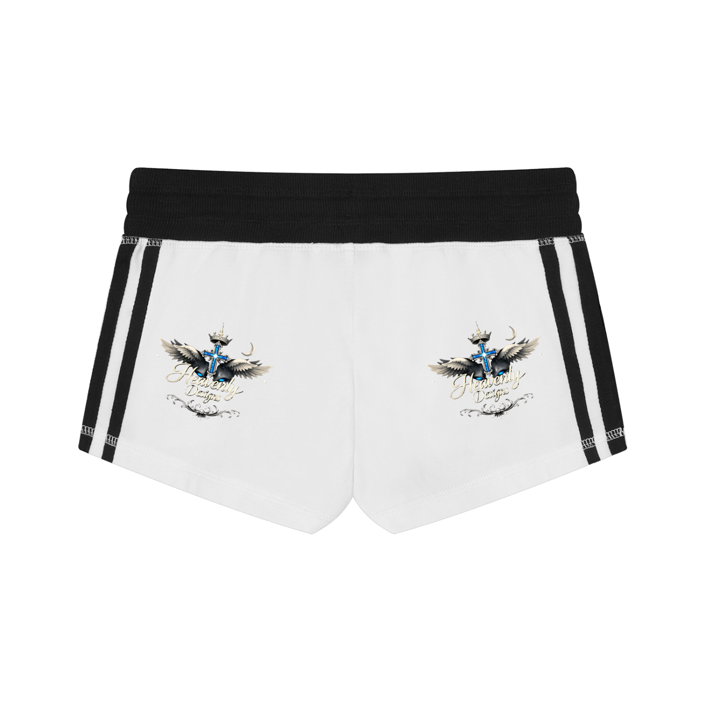 Women's Contrast Stripe Track Shorts
