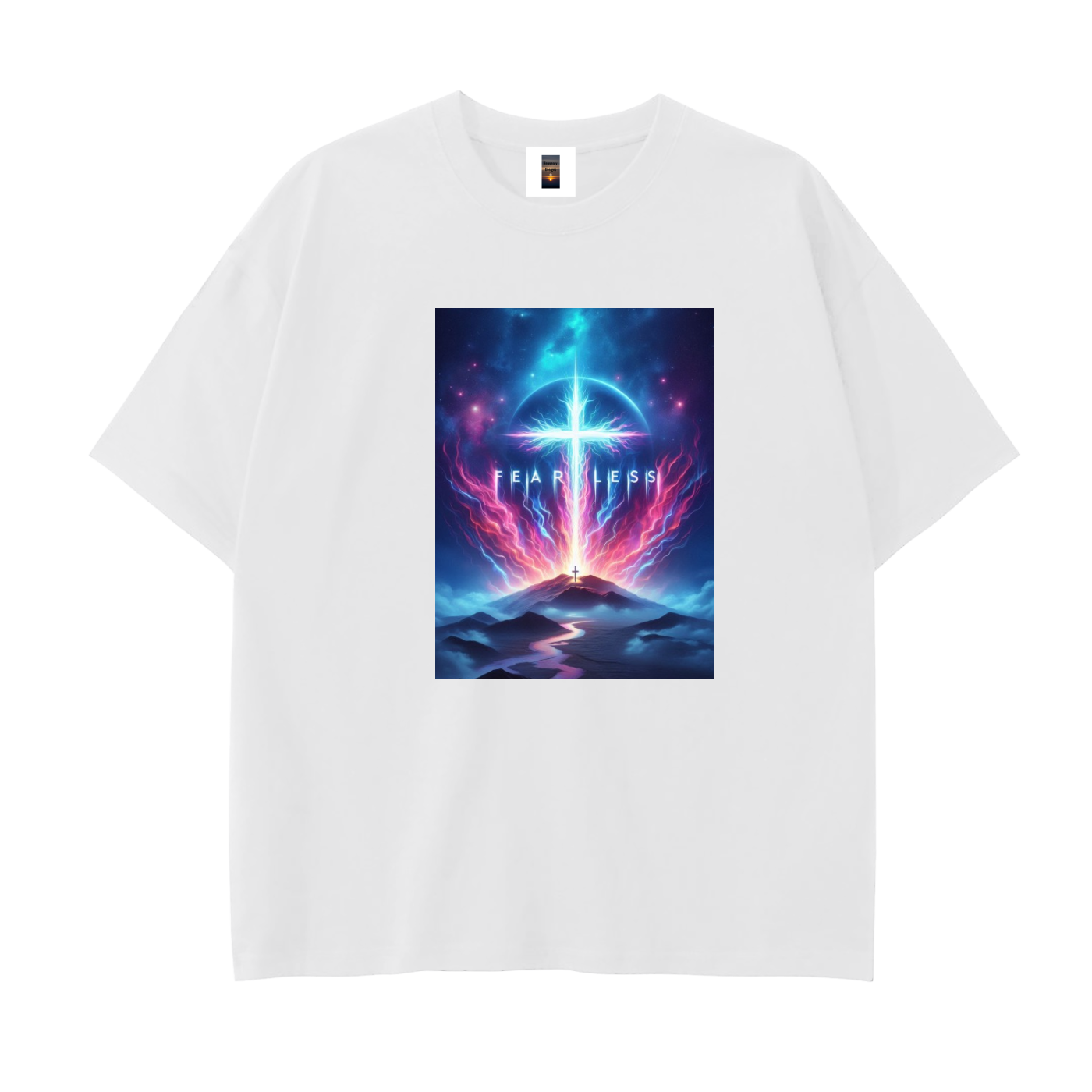 Drop Shoulder Cotton T-Shirt