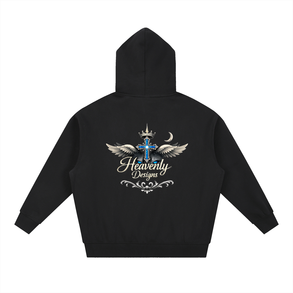 Essential Oversized Boxy Fit Fleece Hoodie