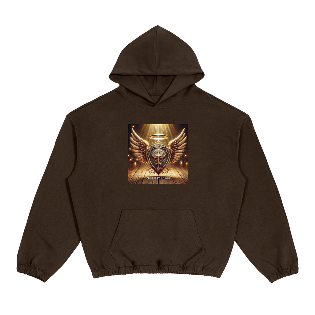 Boxy Cinched Hem Hoodie