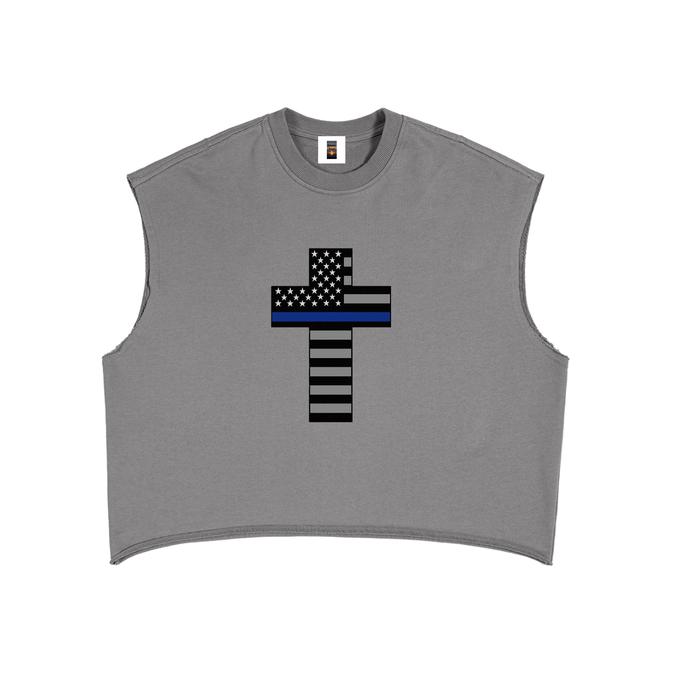 French Terry Boxy Tank Top