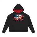 Contrast Drawstring Hoodie