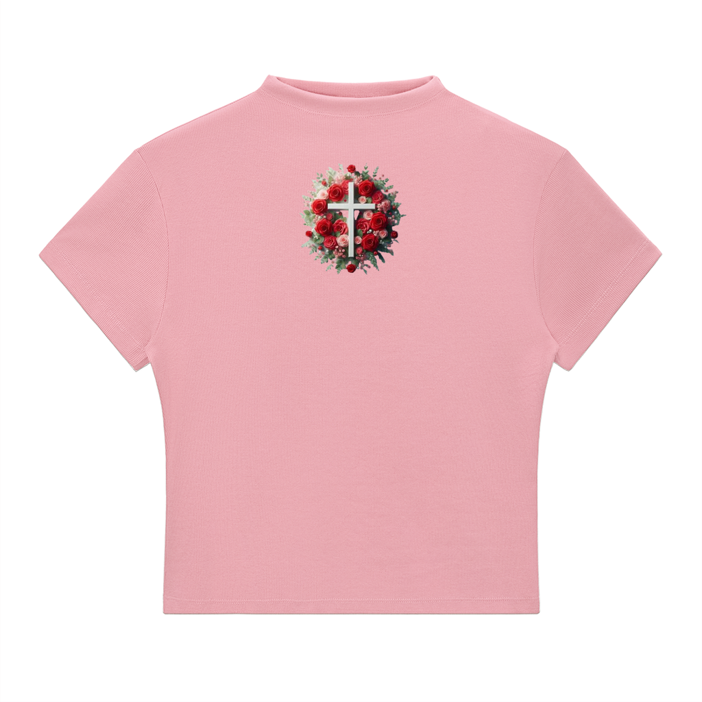 Essential Slim Fit Mock Neck T-Shirt