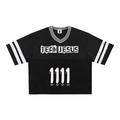 Taped Mesh Boxy T-Shirt