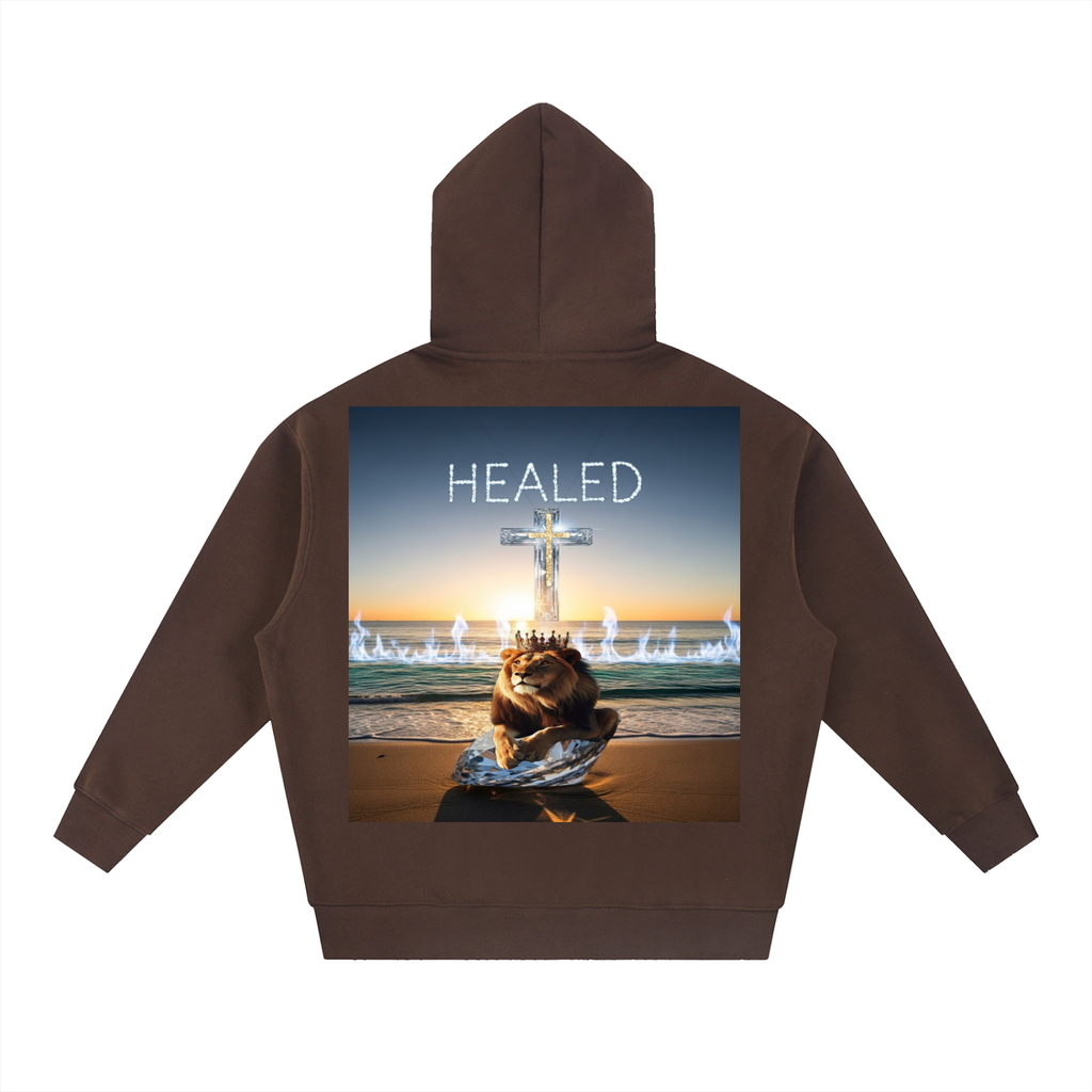 Essential Oversized Boxy Fit Fleece Hoodie