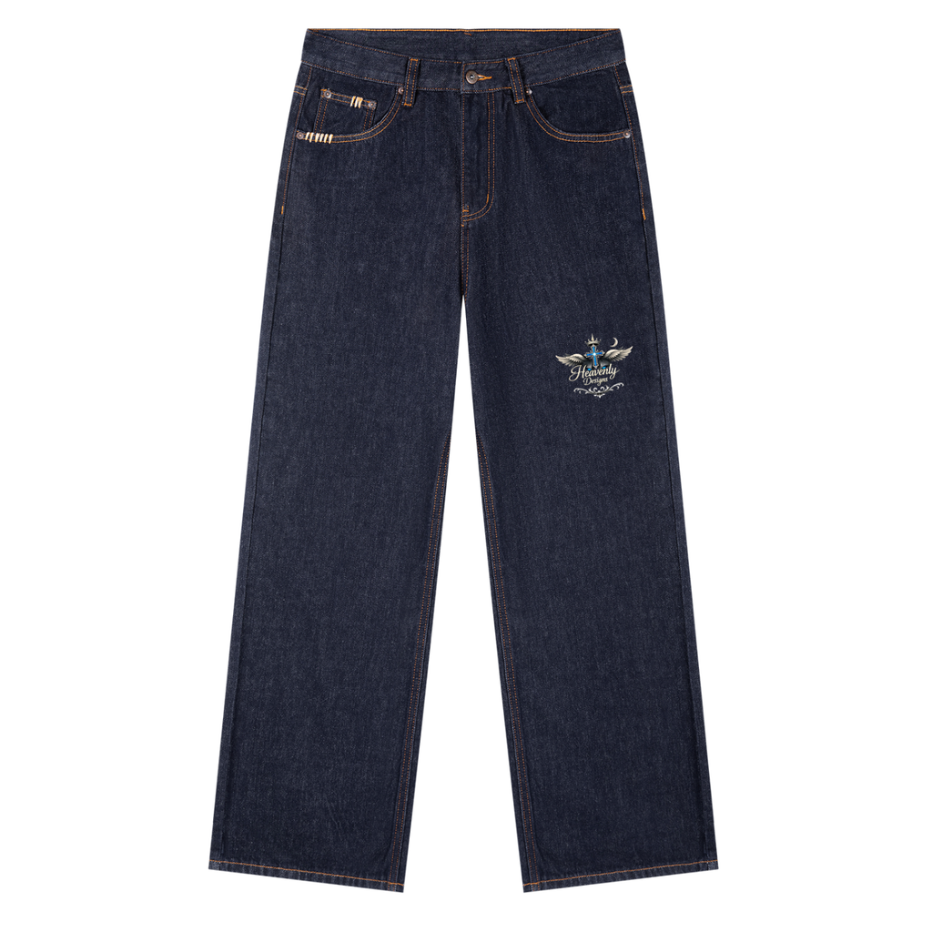 Heavyweight Straight Leg Denim Jeans