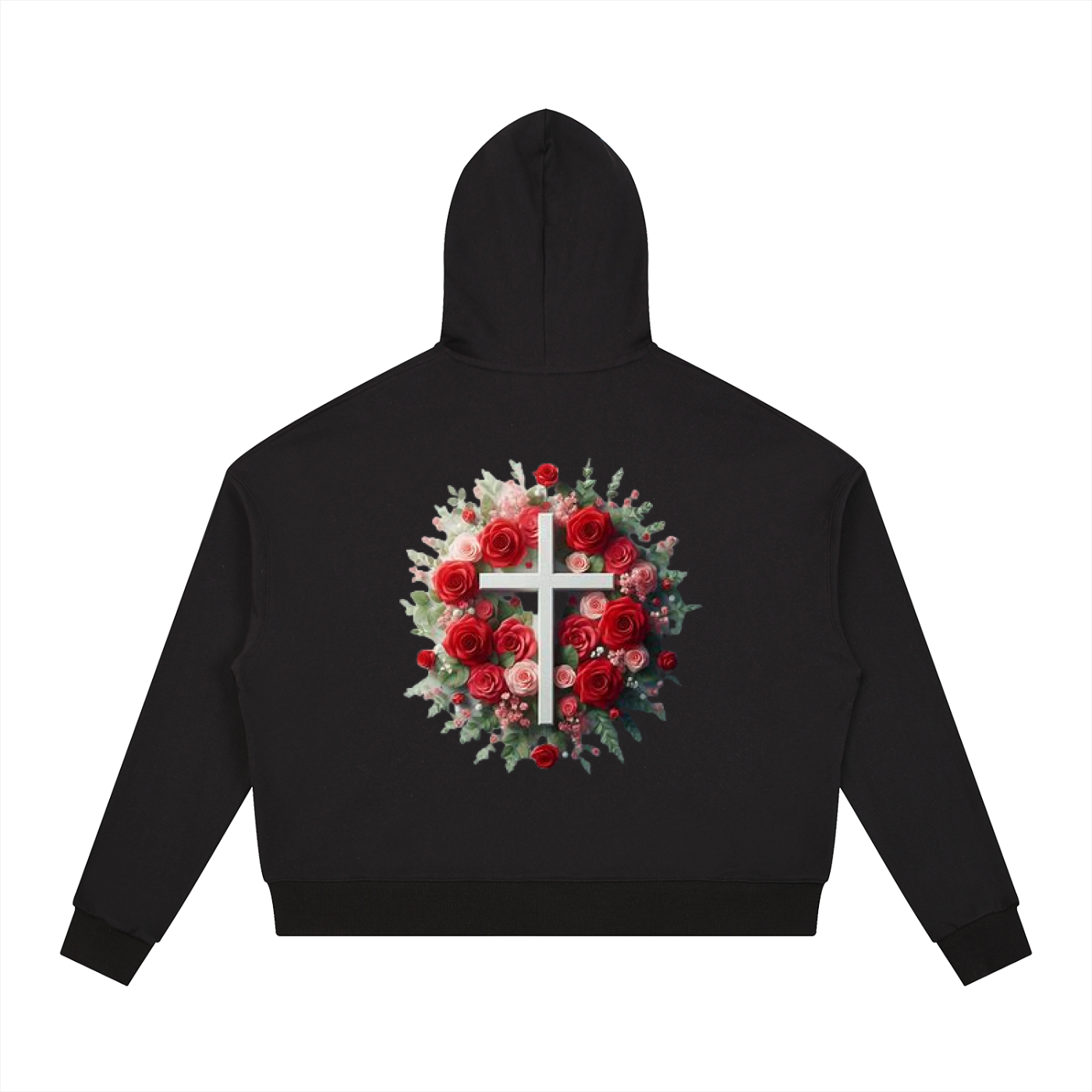 Contrast Drawstring Hoodie