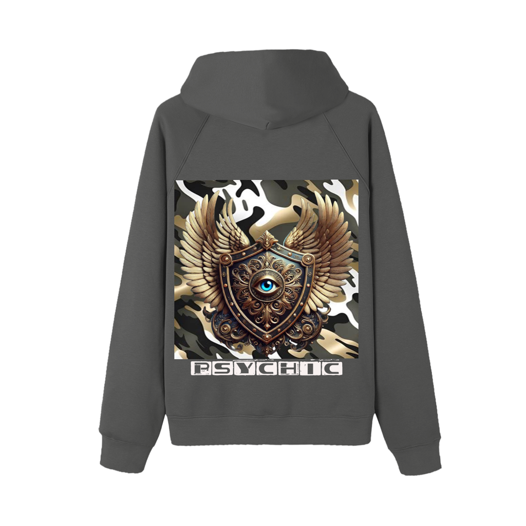 Essential Raglan Sleeve Fleece Hoodie